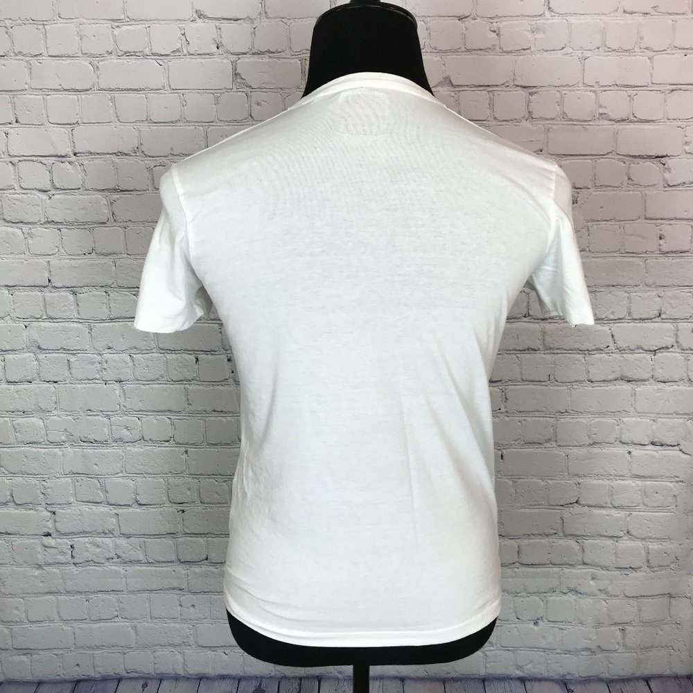 Clayton Tees Collection White Red Blue NYC T-Shirt - Picture 3 of 5